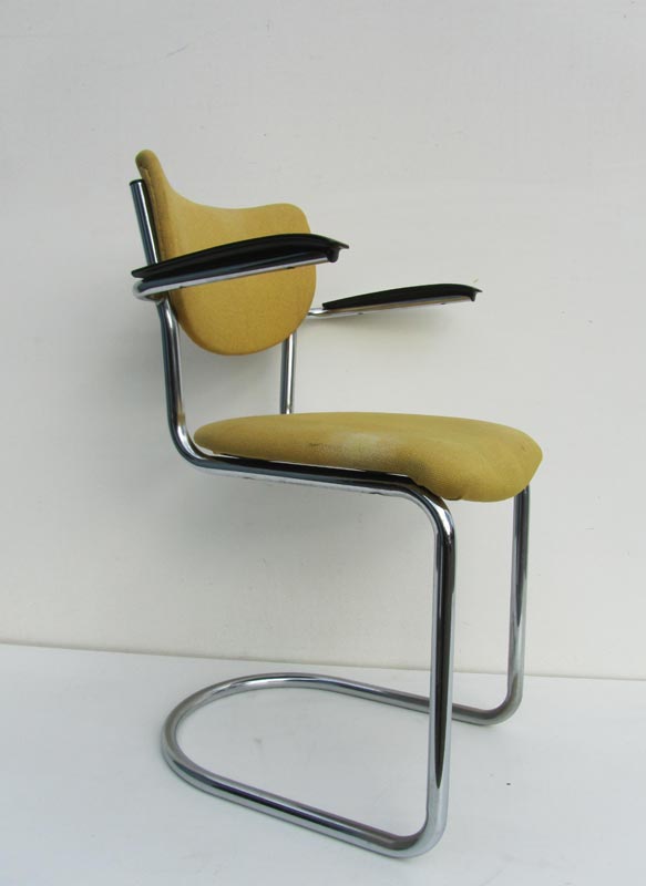 Vintage Gispen De Wit stoel 3011 bureaustoel Vintage Gispen De Wit stoel 3011 bureaustoel