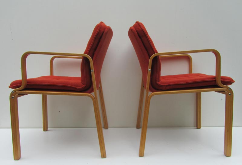 zweedse vintage stoelen zweedse design stoelen kinnarps set van 2 zweedse vintage stoelen zweedse design stoelen kinnarps set van 2