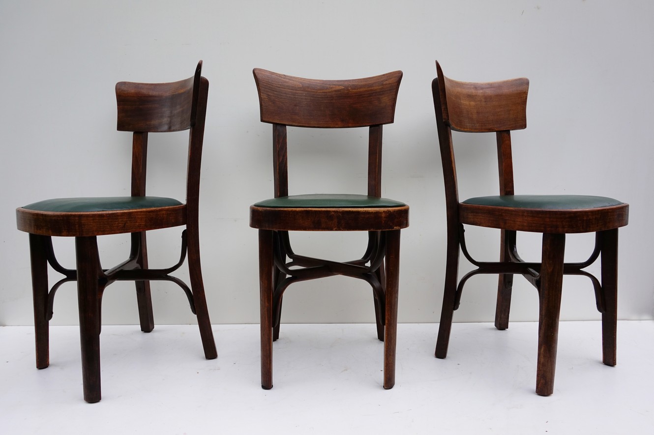 Verwonderend Original antique French bistro chairs, cafe chairs CU-72