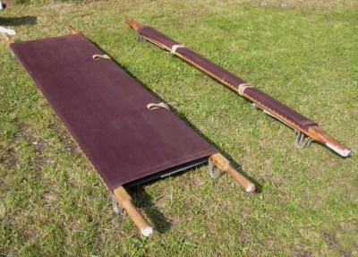 Militair-vintage-bed- opvouwbed-legerbed-campingbed-army-stretcher-military-folding