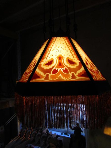Amsterdamse School lamp, art deco