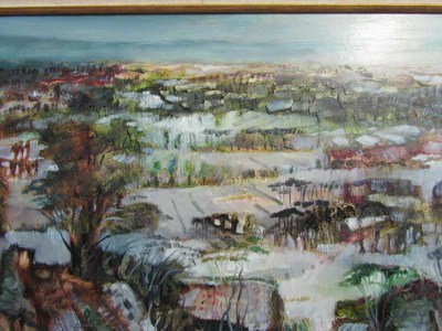Schilderij winterlandschap, Seurynck A