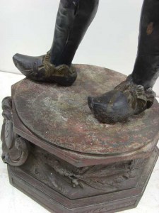 Statue/ Sculpture Napoleon tambour Poitevin