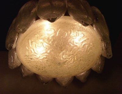 Vintage Doria Kalmar lamp plafoniere, chandelier