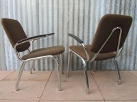Vintage, Gispen, Kembo, stoelen, armstoelen, fauteuils,Tubular, Easy, Chair