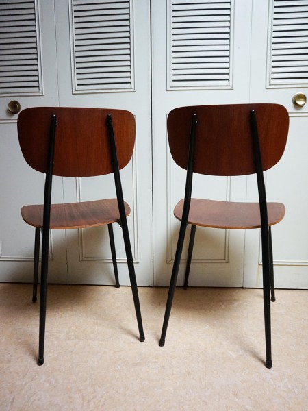 vintage-teak-plywood-eetkamer-slaapkamer-stoel-industriele-minimalistische-Scandinavische-stijl-webe-LouisvanTeeffelen-Pastoe-Cees-Braakman-chair